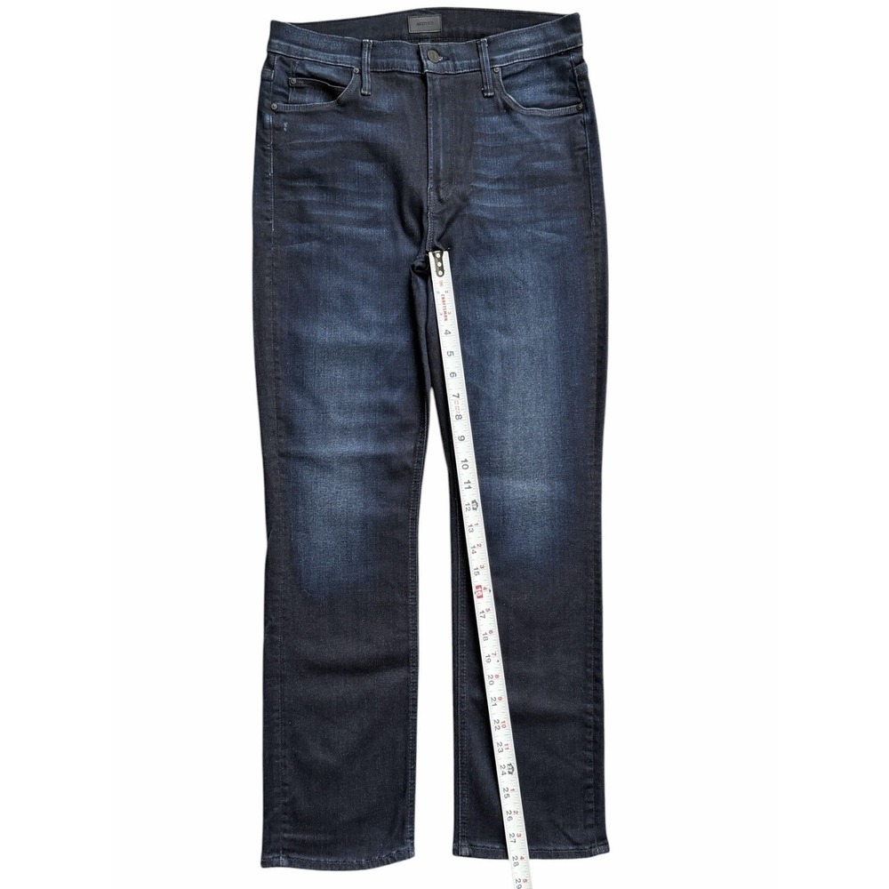 Mother Dazzler Ankle Jeans Women 30 Blue Now Or Never Mid Rise Stretch Denim USA - Picture 2 of 14